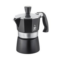 Cafetière italienne alu Nino noir 1 tasse - Display 12pcs - s29/'20