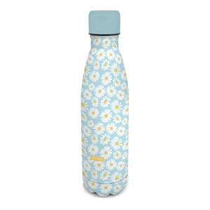 Gourde vacuüm 500ml bleu marguerite (chaud et froid)