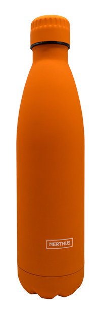 Drinkfles vacuüm 750ml oranje (warm en koud)