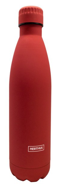 Drinkfles vacuüm 500ml rood (warm en koud)