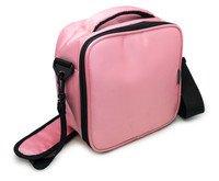 Sac à lunch rose isotherme avec 2 compartiments - Dernières pcs