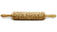 Decoratie-deegrol 43cm Bees hout - Laatste stuks