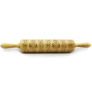 Rouleau empreintes 43cm Sun Smile bois