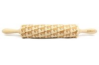 Decoratie-deegrol 43cm Cows hout - Laatste stuks