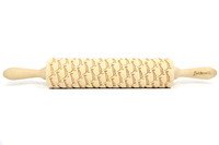 Decoratie-deegrol 43cm Meercut hout - Laatste stuks