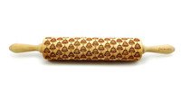 Decoratie-deegrol 43cm Cakes hout - Laatste stuks