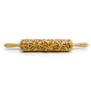 Rouleau empreintes 43cm Paris bois