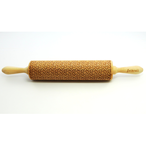 Rouleau empreintes 43cm Qube bois