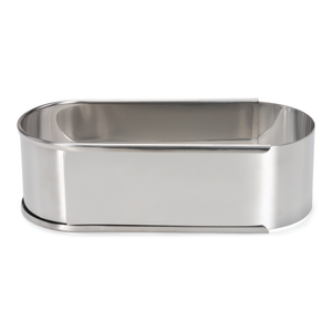 Cercle inox ovale ajustable 16->21cm