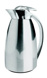 Koffiekan thermos inox/glas 1L