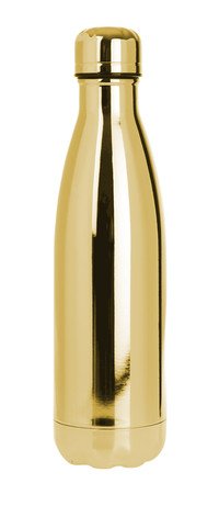 Drinkfles vacuüm 500ml gold metallic (warm en koud)