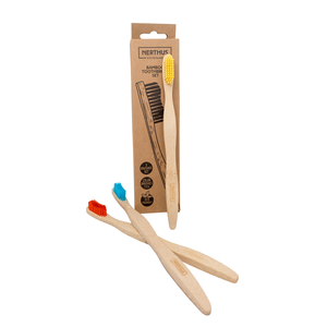 Brosse à dents bambou 3pcs