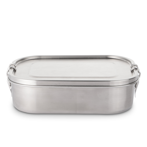 Boîte casse-croute inox 22.5x17x6cm