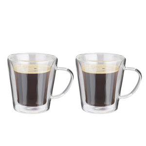 Tasse à double paroi 180ml - set 2pcs.