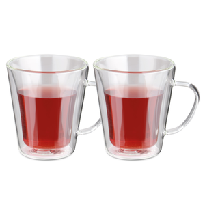 Tasse à double paroi 350ml - set 2pcs.