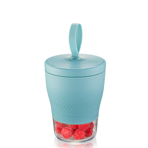 Snack box Foodie 570ml + 185ml azuurblauw (3/6)