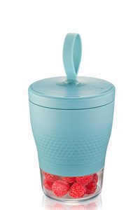 Snack box Foodie 570ml + 185ml azuurblauw (3/6)