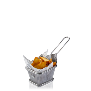 Panier de présentation BBQ inox small