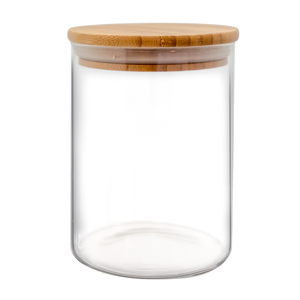 Boîte de conservation hermétique verre couv.bambou 700ml