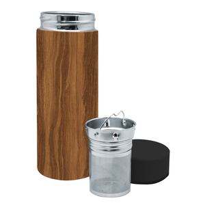 Fles + filter hout 300ml