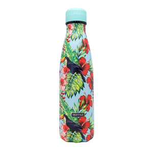 Gourde vacuüm 500ml toucan+perroquet (chaud et froid)