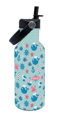 Drinkfles kinderen walvis 500ml - Laatste stuks