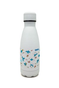 Drinkfles vacuüm 350ml De Smurfen blauw (warm en koud)