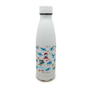 Drinkfles vacuüm 500ml De Smurfen blauw (warm en koud)