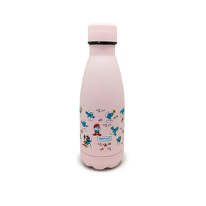 Drinkfles vacuüm 500ml De Smurfen roze (warm en koud)