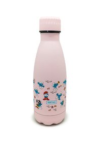 Drinkfles vacuüm 350ml De Smurfen roze (warm en koud)