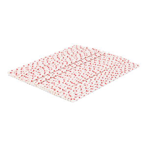 Batonnets cake-pop blanc/rouge lot de 48pcs 15cm