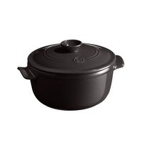 Cocotte rond Flame Fusain Ø22cm - 2.5l