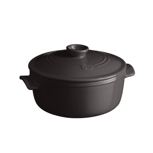 Cocotte ronde Flame Fusain Ø28.5cm - 5l