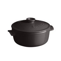 Cocotte rond Flame Fusain Ø28.5cm - 5l