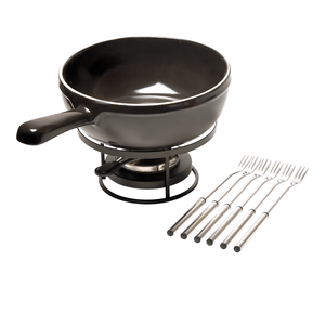 Fonduestel Fusain Ø24cm 6 pers.