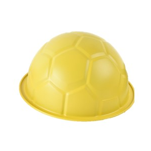 Voetbal bakvorm anti-kleef 22x12cm