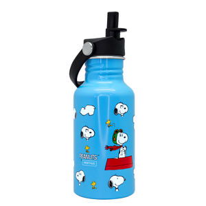 Drinkfles met rietje kinderen Snoopy/Peanuts 500ml