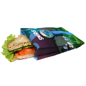 Sac à lunch sandwich Les Schroumpfs