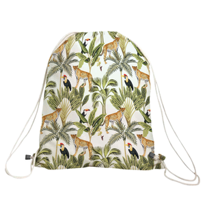 Sac à dos avec cordon de serrage jungle