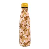Drinkfles vacuüm 500ml cammo woestijn (warm en koud) - Laatste stuks