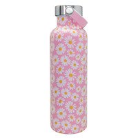 Gourde sport vacuüm 750ml rose marguerite (chaud et froid)