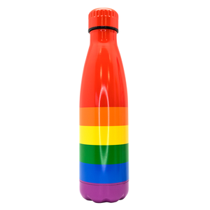 Drinkfles vacuüm 500ml regenboog (warm en koud)