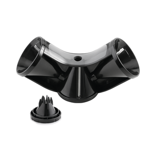 Spiraalsnijder Triple zwart ø7/6.5x19cm