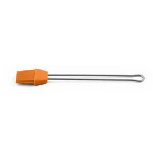 Pinceau patissière médium silicone orange 40x60mm