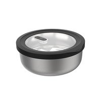 Bewaardoos rond inox Provido 2000ml (2/4)