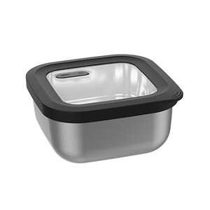 Bewaardoos vierkant inox Provido 1800ml (3/6)