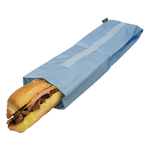 Sac à lunch baguette XL bleu - 45x11cm