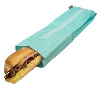 Lunchzak stokbrood XL turkoois - 45x11cm