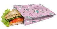 Sac à lunch sandwich licorne - 19x14cm