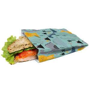 Lunchzak sandwich dinosaurus - 19x14cm